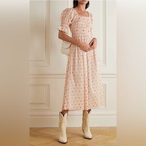 Doen Eclipse Dress Nightgown in Pink Floral Dress EUC Sz XS